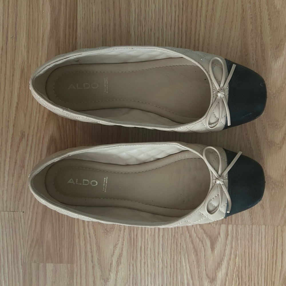 Aldo Women's Two-Tone Ballet Flats